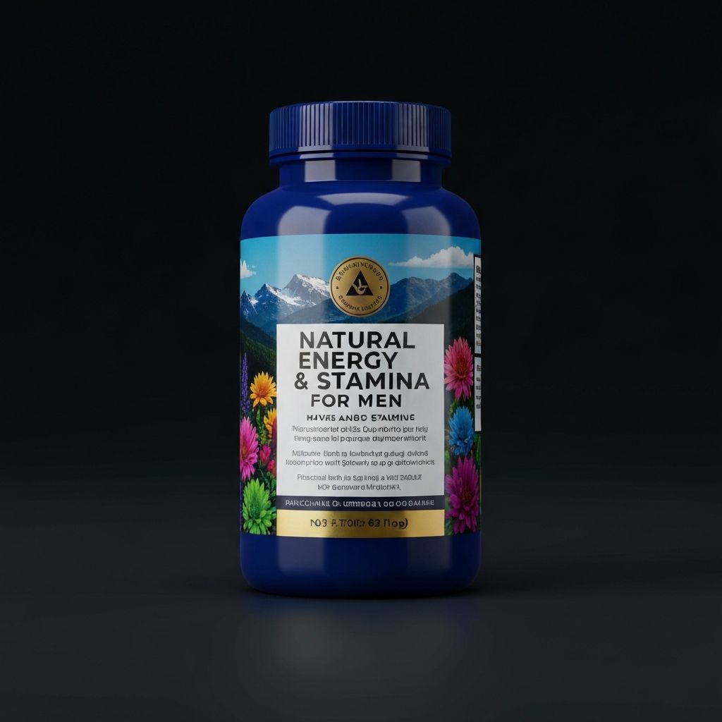 Men's supplement - Energy and vitality